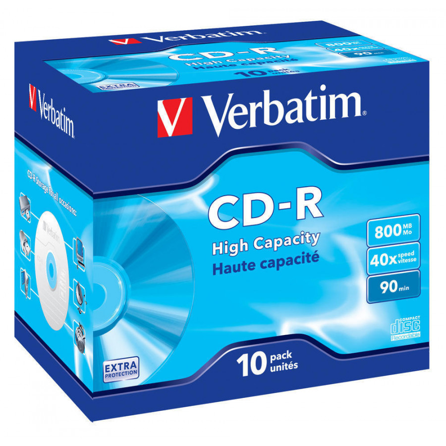 BOITE DE 10 CD-R